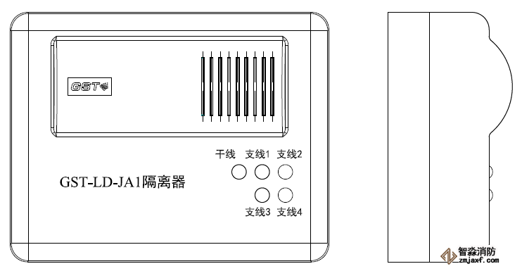 GST-LD-JA1隔離器結(jié)構特性
